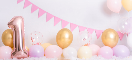 BALOANE ANIVERSARE - ELSŐ SZÜLETÉSNAPI LUFIK