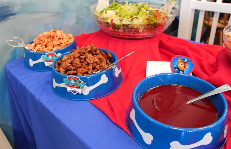 Jedzenie Psiego Patrolu