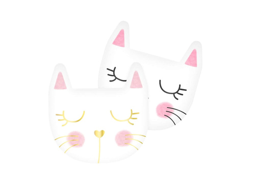 Születésnapi macskás szalvéta - 33 cm - 12 db.