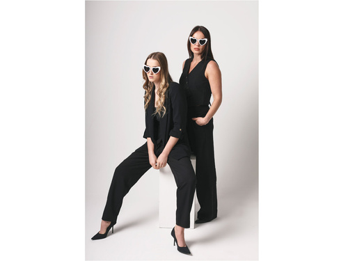 Gyöngyház szív szemüveg - 1 db.