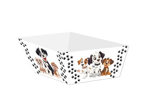 Kutyás chipses dobozok - 4 db.