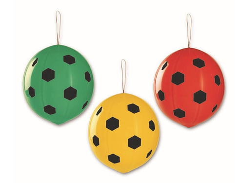 Léggömb ugráló labdafoci - 45 cm - 3 db.