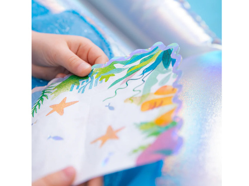 Óceáni születésnapi szalvéta - 33 cm - 10 db.