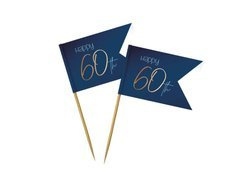 Boldog 60. tengerészkék muffinszedő - 36 db.