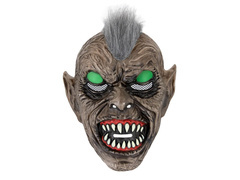 Goblin maszk fluoreszkáló szemekkel - 1 db.