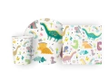 Csészék + szalvéták + papírtányérok Dinoszauruszok - 22 db.