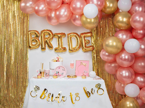 Függöny - arany fém ajtófüggöny - 250 cm x 100 cm