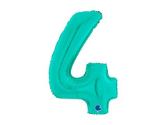 4-es számú türkiz fólialufi - 26" - 1 db.