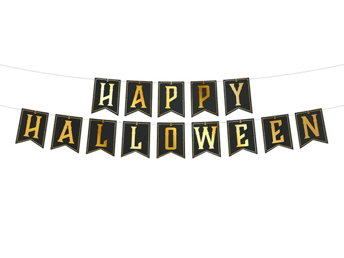 Happy Halloween banner - 250 cm - 1 db.
