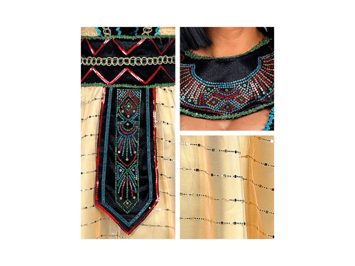 Az egyiptomi királynő Kleopátra jelmez