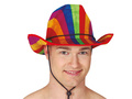 Színes cowboy kalap - 1 db.