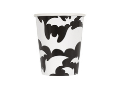 Halloween papírpoharak denevérek - 266 ml - 8 db.
