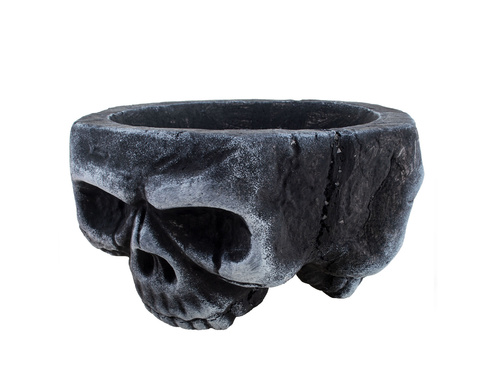 Csontváz koponya tál - 1 db.