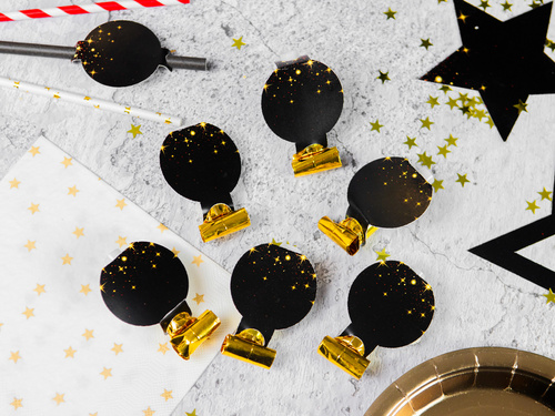 Szikrázó cseppentős trombitasípok - 6 db