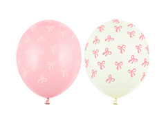 Szett latex masnis lufi - 30 cm - 50 db.