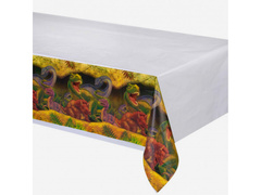 Születésnapi terítő Dinoszauruszok - 108 x 180 cm - 1 db.