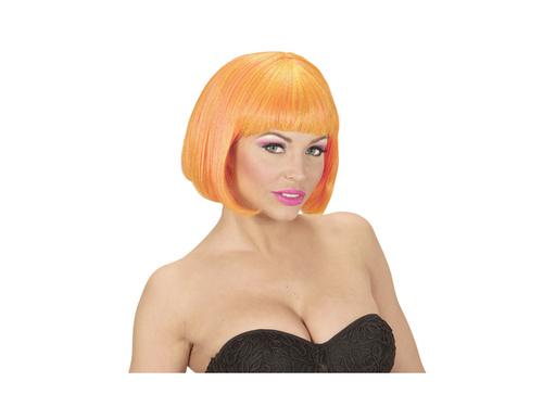 Valentina paróka neon narancssárga és sárga - mix