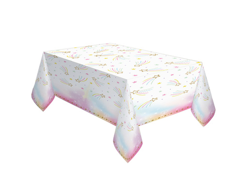 Egyszarvú születésnapi terítő - 120 x 180 cm - 1 db.