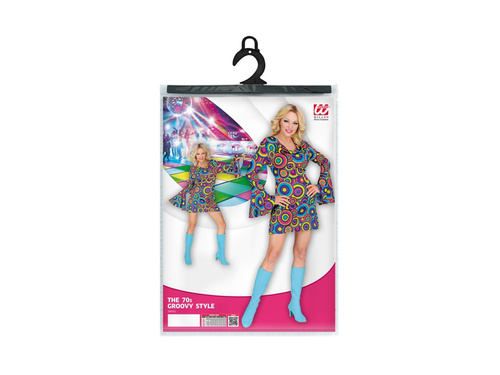 70-es évek menő öltözék - kék buborékok