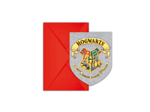 Harry Potter születésnapi meghívók - 6 db.