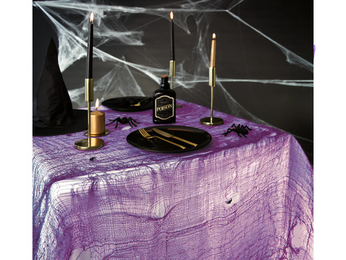 Lila Halloween háló - 76 x 300 cm - 1 db.