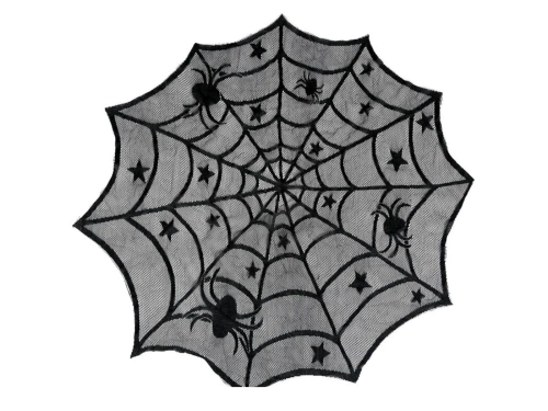 Csipke terítő Pókháló - 1 db.