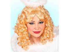 Szőke paróka göndör hajjal - 1 db.