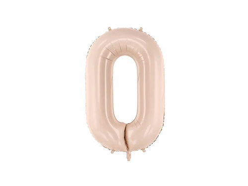 Fólia lufi szám 0 sötét bézs - 72 cm - 1 db.