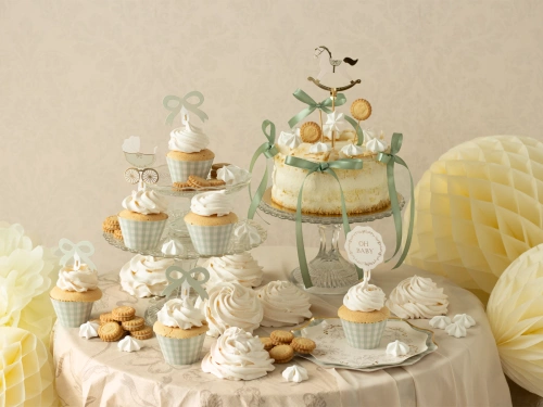 Babaköszöntő dekorációs készlet - 6 db.