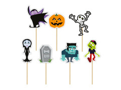 Szörnyek cupcake szedők - 7 db.