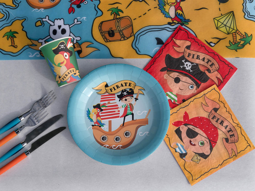 Papírpoharak Pirates - 270 ml - 10 db.