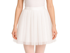 Tutu szoknya - fehér - 40 cm - 1 db