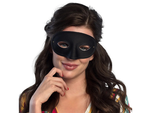 Fekete farsangi maszk - 1 db.