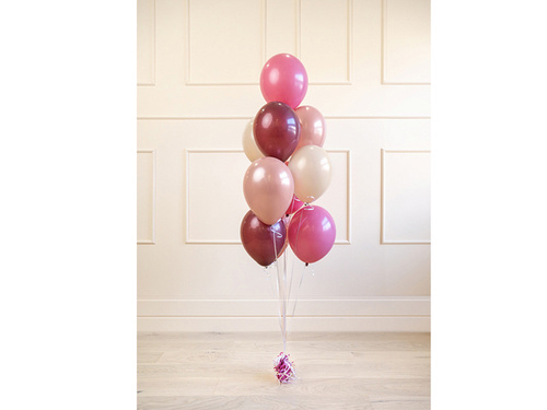 Készlet latex lufi rózsaszín - 10 db.