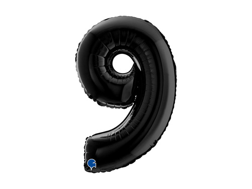 9-es számú fekete fólialufi - 26" - 1 db.