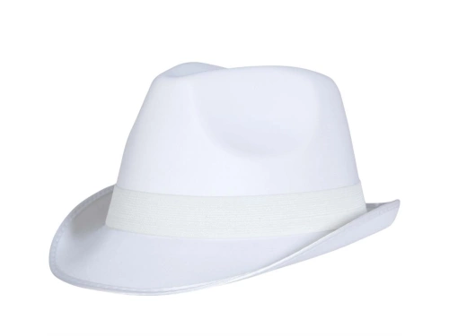 Gengszterkalap fehér - 1 db.