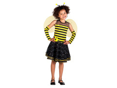 Méh jelmez egy lánynak