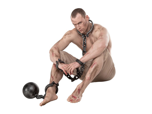 Kéz- és nyaklánc bilincs - 100 cm - 1 db.