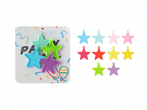 Csillag léggömb súlyok - 4 db.