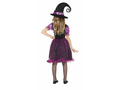 Boszorkány jelmez lila - 1 db.
