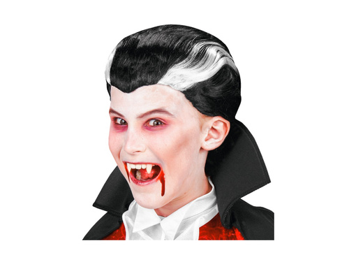 Vámpír paróka fekete-fehér