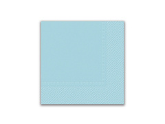 3 rétegű szalvéta 33 cm, kék - 20db.