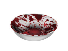 Véres Halloween tál - 27 cm - 1 db.