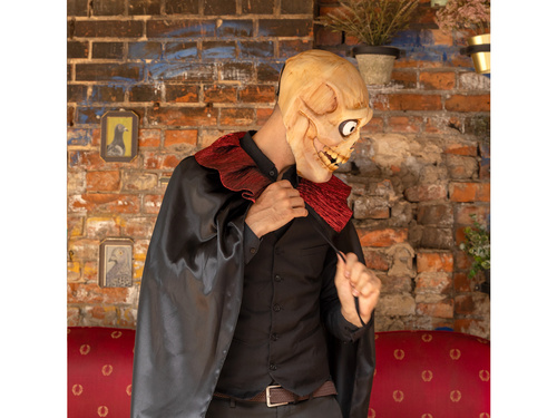 Halloween koponya maszk - 22x28,5 cm - 1 db.