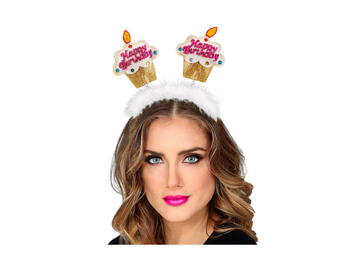 Fejpánt szőrmével - születésnapi muffinok