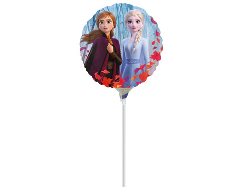 Fólia lufi a ragasztóhoz Frozen 2 - Jéghegy - 23 cm - 1 db