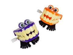 Halloween csavaros állkapocs - 1 db.