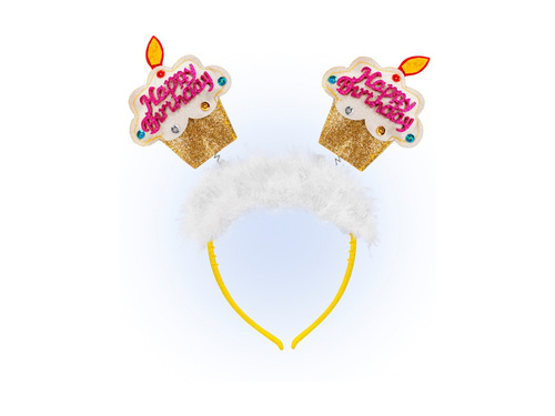 Fejpánt szőrmével - születésnapi muffinok