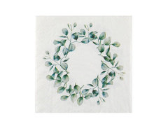 Eukaliptusz levél szalvéta - 33 cm - 20 db.