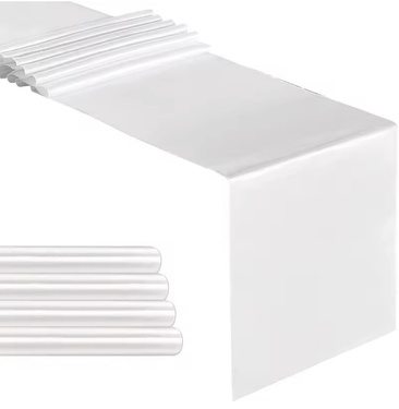 Egyszínű szatén - fehér - 36 cm x 9 méter